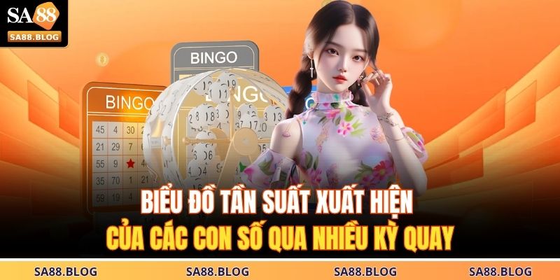 Xổ Số Mark Six – Bí Quyết Phân Tích Chuẩn Xác Tại SA88 3 Biểu đồ tần suất xuất hiện của các con số qua nhiều kỳ quay