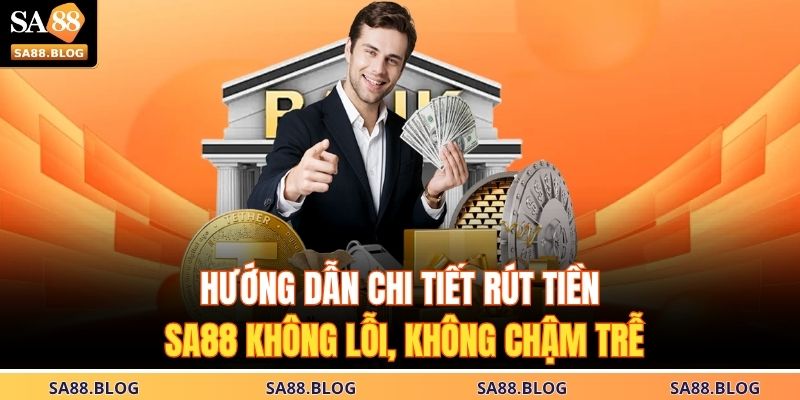 Hướng Dẫn Chi Tiết Rút Tiền SA88 Không Lỗi, Không Chậm Trễ 7 Rút Tiền SA88