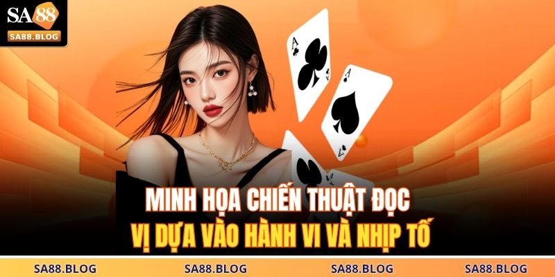 Xì Tố SA88 – Nghệ Thuật Đỉnh Cao Của Chiến Thuật Và Bản Lĩnh 3 Minh họa chiến thuật đọc vị dựa vào hành vi và nhịp tố